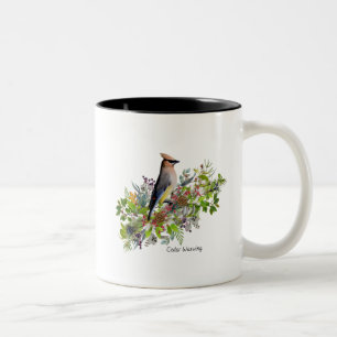 Tasse Bird Cedar Waxwing