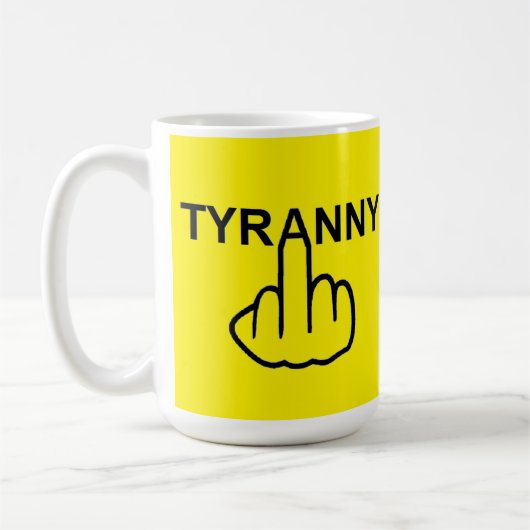 Tasse Bird Drehe böse Tyrannei (Links)
