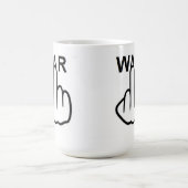 Tasse Bird Drehe Krieg ist schrecklich (Mittel)