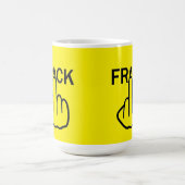 Tasse Bird Drehe Stopp Fracking (Mittel)