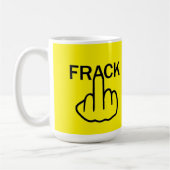 Tasse Bird Drehe Stopp Fracking (Links)