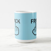 Tasse Bird Drehe Stopp Fracking (Mittel)
