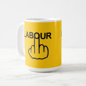 Tasse Bird Drehend Arbeit Gedreht (Vorderseite Links)