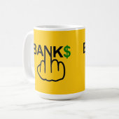 Tasse Bird Drehend BankS Korruption (Vorderseite Links)