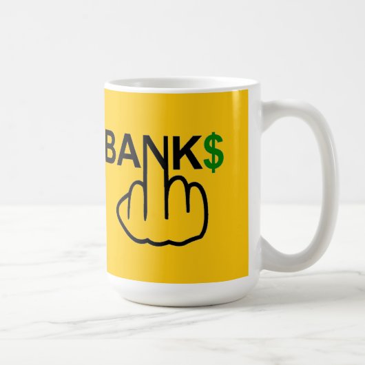 Tasse Bird Drehend BankS Korruption (Rechts)