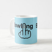 Tasse Bird Drehend Bowling Gedreht (Vorderseite Links)