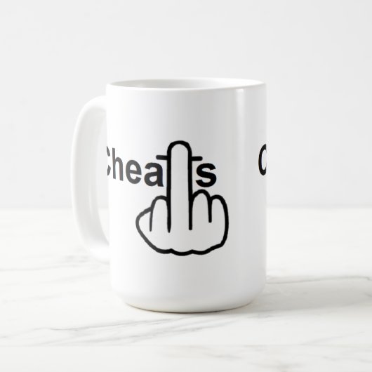 Tasse Bird Drehend Cheats Gedreht (Vorderseite Links)