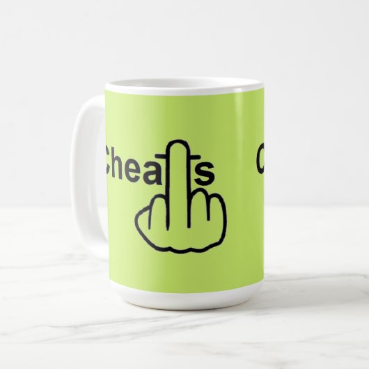 Tasse Bird Drehend Cheats Gedreht (Vorderseite Links)