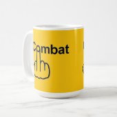 Tasse Bird Drehend Combat Dreh (Vorderseite Links)