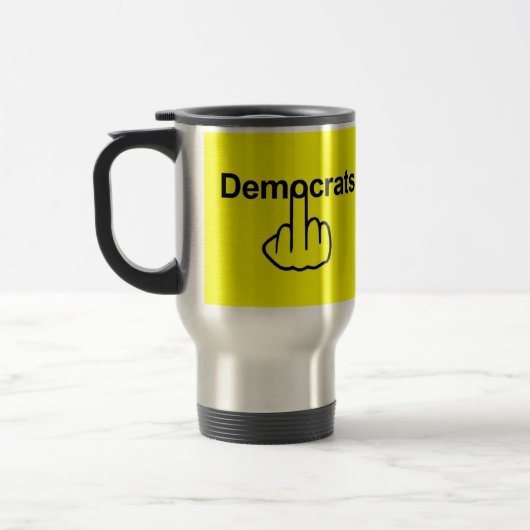 Tasse Bird Drehend Demokraten Drehte (Links)