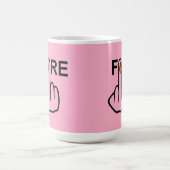 Tasse Bird Drehend Feuer Gedreht (Mittel)