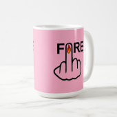 Tasse Bird Drehend Feuer Gedreht (VorderseiteRechts)