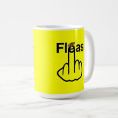 Tasse Bird Drehend Flöhe Gedreht (VorderseiteRechts)