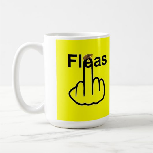 Tasse Bird Drehend Flöhe Gedreht (Links)