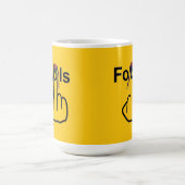 Tasse Bird Drehend Fools Gedreht (Mittel)