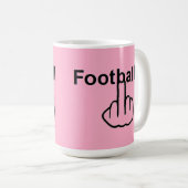 Tasse Bird Drehend Fußball Gedreht (VorderseiteRechts)