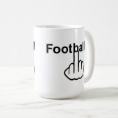 Tasse Bird Drehend Fußball Gedreht (VorderseiteRechts)