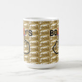 Tasse Bird Drehend Geburtstage Gedreht (Mittel)