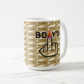 Tasse Bird Drehend Geburtstage Gedreht (VorderseiteRechts)