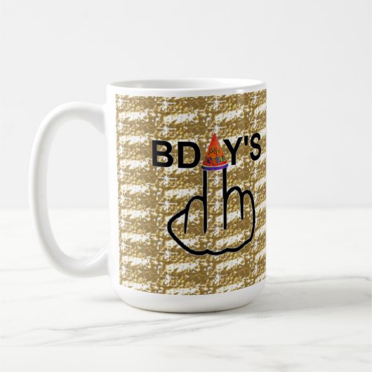 Tasse Bird Drehend Geburtstage Gedreht (Links)