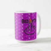Tasse Bird Drehend Geburtstage Gedreht (VorderseiteRechts)