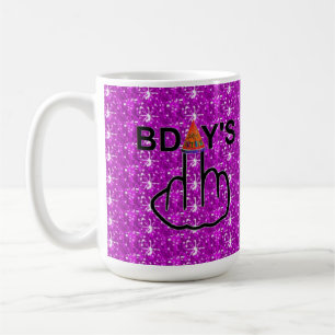 Tasse Bird Drehend Geburtstage Gedreht