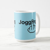 Tasse Bird Drehend Joggen Gedreht (VorderseiteRechts)