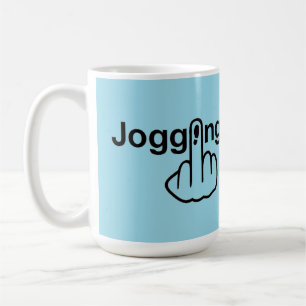 Tasse Bird Drehend Joggen Gedreht