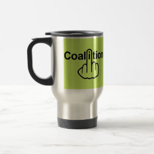 Tasse Bird Drehend Koalition Drehe