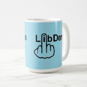 Tasse Bird Drehend Lib Dem Dreh (VorderseiteRechts)