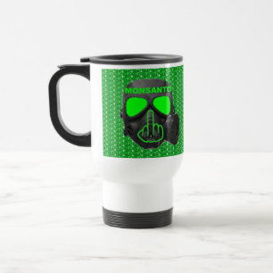 Tasse Bird Drehend Monsanto Gasmaske Gedreht