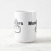 Tasse Bird Drehend Monster Gedreht (Mittel)