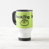 Tasse Bird Drehend Rauchen Gedreht (Vorderseite Links)