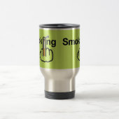 Tasse Bird Drehend Rauchen Gedreht (Mittel)