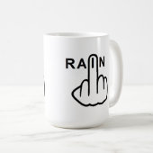 Tasse Bird Drehend Regen Gedreht (VorderseiteRechts)