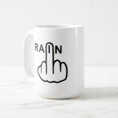 Tasse Bird Drehend Regen Gedreht (Vorderseite Links)