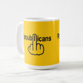 Tasse Bird Drehend Republikaner Drehe (Vorderseite Links)