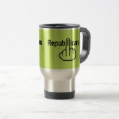 Tasse Bird Drehend Republikaner Drehe (VorderseiteRechts)