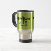 Tasse Bird Drehend Republikaner Drehe (Vorderseite Links)