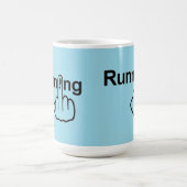 Tasse Bird Drehend Running Dreh (Mittel)