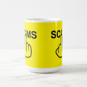 Tasse Bird Drehend Scams Gedreht (Mittel)