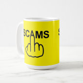 Tasse Bird Drehend Scams Gedreht (Vorderseite Links)
