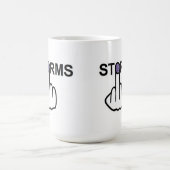 Tasse Bird Drehend Stürme Gedreht (Mittel)