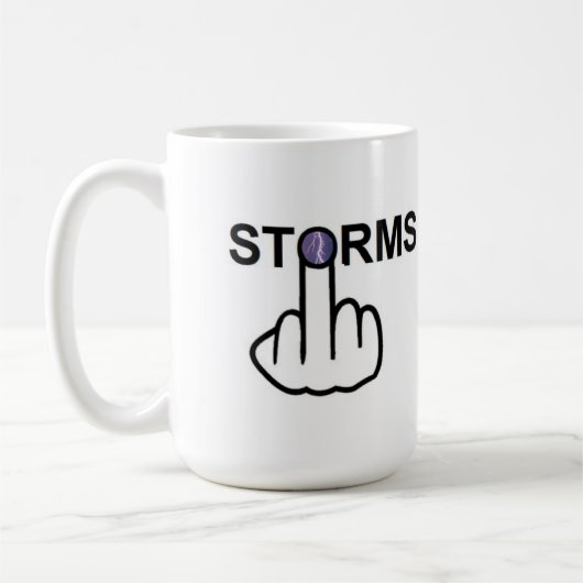Tasse Bird Drehend Stürme Gedreht (Links)