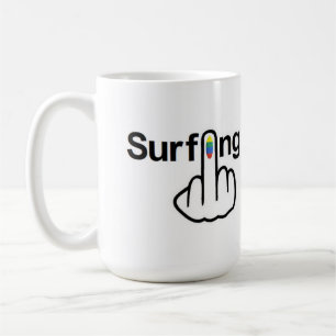 Tasse Bird Drehend Surfing Gedreht