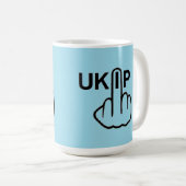 Tasse Bird Drehend UKIP-Dreh (VorderseiteRechts)