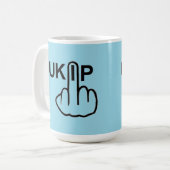 Tasse Bird Drehend UKIP-Dreh (Vorderseite Links)