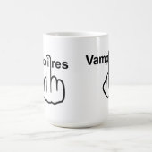 Tasse Bird Drehend Vampire Gedreht (Mittel)