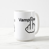 Tasse Bird Drehend Vampire Gedreht (VorderseiteRechts)