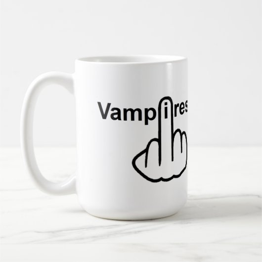 Tasse Bird Drehend Vampire Gedreht (Links)